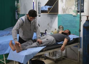 Siria, sus hospitales secretos y subterráneos