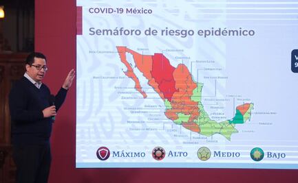 Chihuahua y Durango en semáforo rojo; en 18 estados el riesgo se mantiene alto