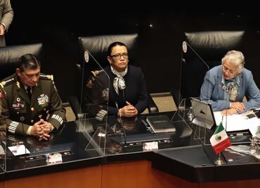 No venimos a ganar la guerra sino la paz: Rosa Icela Rodríguez al comparecer ante el Senado