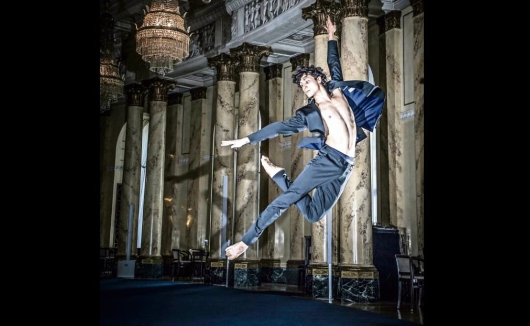 El joven de 22 años, en la imagen en el Stuttgarter Staatstheater, inició a los nueve años; también estudió en EU y Cuba. (FOTO: CORTESÍA CARLOS QUEZADA)