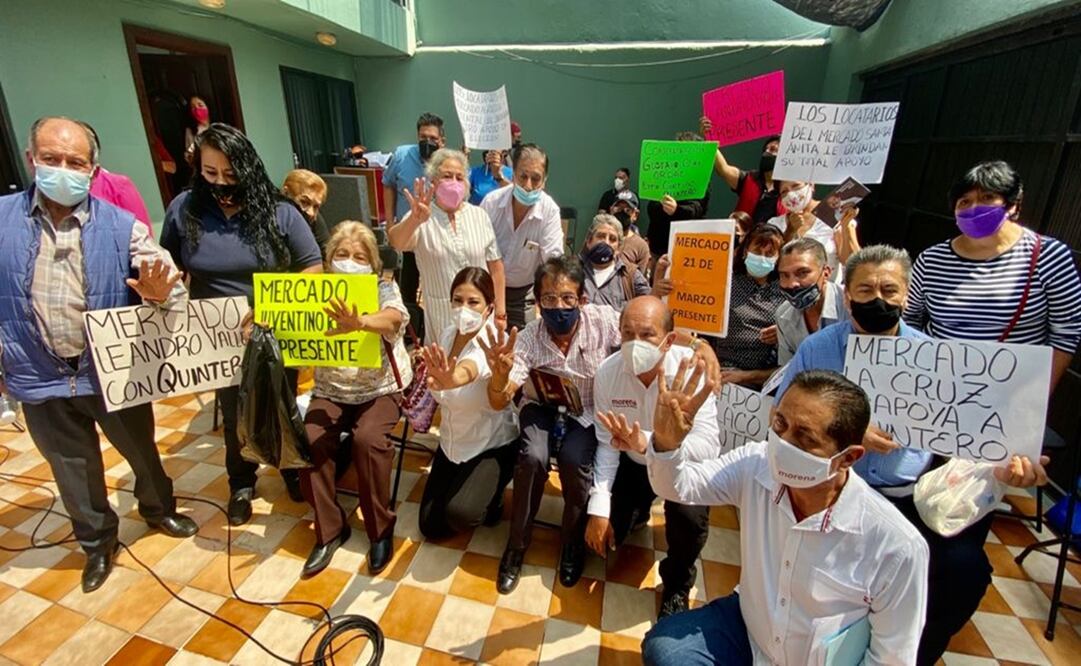 Quintero Martínez, agradeció el apoyo y se comprometió a atender las necesidades reales de los mercados. Foto: Especial