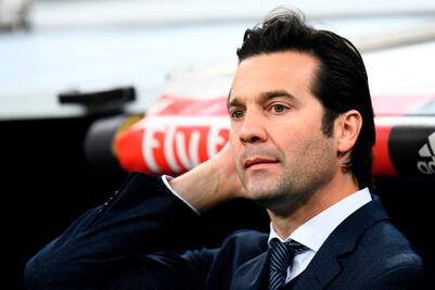 Solari, molesto con el VAR tras derrota del Real Madrid