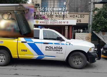 Localizan réplica de pistola en baño de mujeres dentro de una secundaria en Monterrey