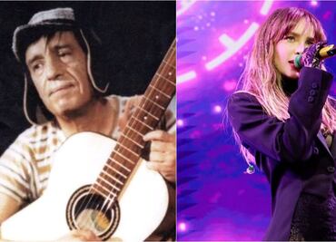 El día que Belinda le cantó a "Chespirito"; redes sociales reviven el momento