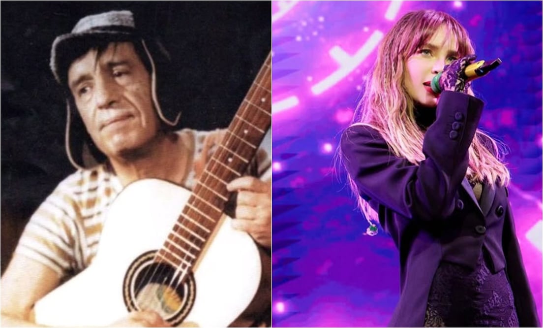 "Chespirito" y Belinda se conocieron durante un homenaje. Foto: @chespirito_rgb