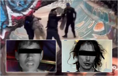 Riña entre policías y skaters de Parque Lira deja heridos y detenidos, VIDEO