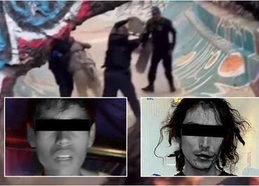 Riña entre policías y skaters de Parque Lira deja heridos y detenidos, VIDEO