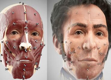 Modelos matemáticos mejoran reconstrucción facial 3D