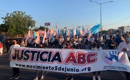 A 12 años del incendio en la Guardería ABC, marchan para exigir justicia en Sonora