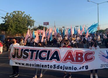 A 12 años del incendio en la Guardería ABC, marchan para exigir justicia en Sonora