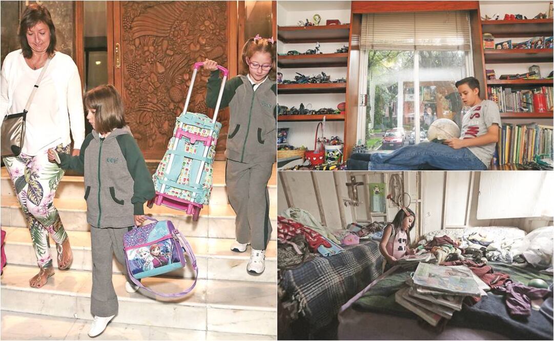 Tres historias de familias que enfrentan el regreso a clases desde diferentes realidades (ALEJANDRO ACOSTA, JUAN CARLOS REYES y BERENICE FREGOSO. EL UNIVERSAL)