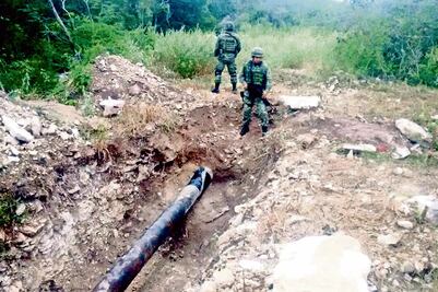 En Querétaro hallan toma clandestina en interior de Pemex