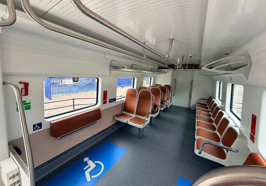Los usuarios podrán conocer el interior de un vagón y la cabina de conducción. Foto: Especial