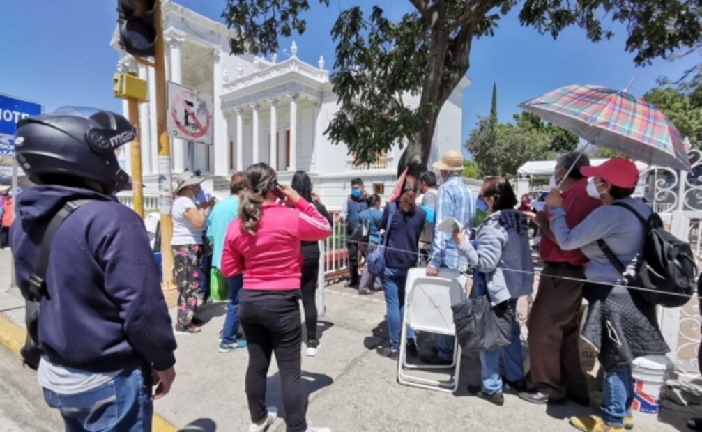Suman 4 sedes sin dosis de vacunas Covid-19 en la capital de Oaxaca