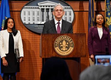 Departamento de Justicia de EU acusa a policía de Louisville de usar "fuerza excesiva" contra Breonna Taylor