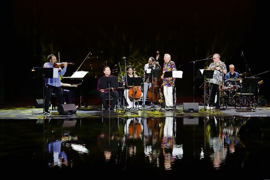 Paquito D’Rivera durante el concierto del Darkside “Paquito & friends” del pasado 6 de julio en Playa del Carmen. Foto: Turco Photo-Florencia Díaz