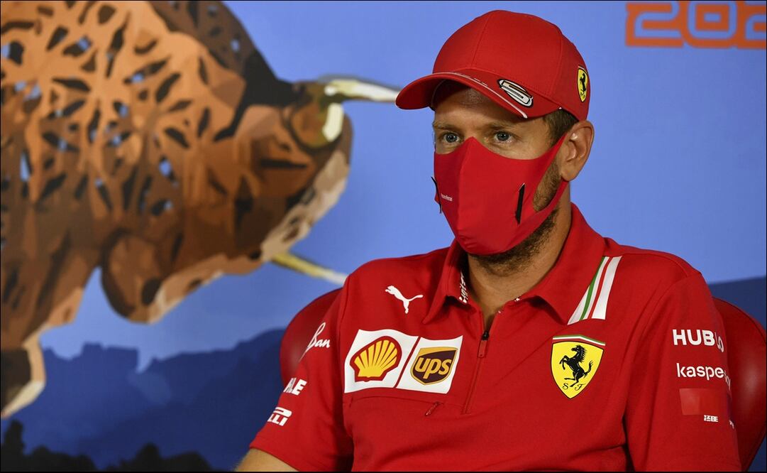 Sebastian Vettel durante la conferencia de la F1 - AP