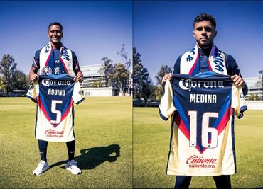 Pedro Aquino y Alan Medina ya reportaron con el América