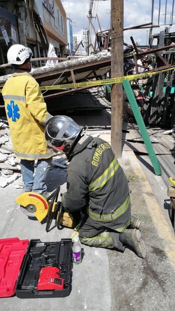 Trabajador muere aplastado por estructura metálica en Ecatepec