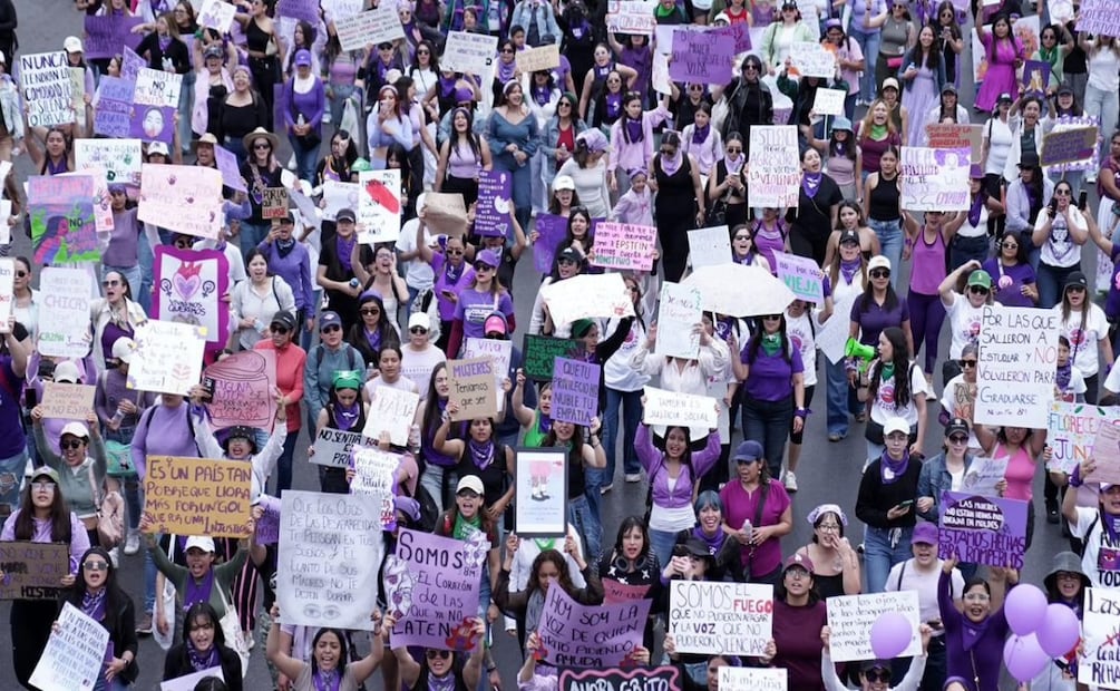 Marcha 8M Zacatecas. Foto: Diana Valdez
