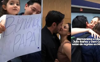 Así fue el emotivo regreso de Julio Ibáñez y su camarógrafo a México