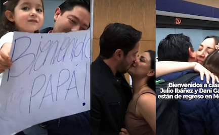 Así fue el emotivo regreso de Julio Ibáñez y su camarógrafo a México