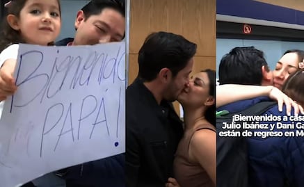 Así fue el emotivo regreso de Julio Ibáñez y su camarógrafo a México