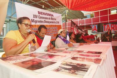 Caravana de madres llega a Puebla