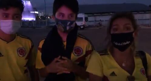Familia colombiana viajó a Brasil para ver la Copa América sin saber que era a puerta cerrada