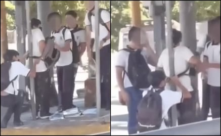 Alumnos amarran a compañero en poste en Sinaloa, graban video y lo difunden en redes