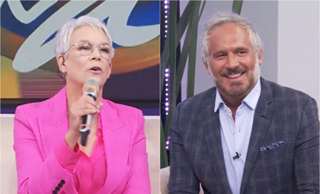 Jamie Lee Curtis y Lidsay Lohan responden a Arath de la Torre en "Hoy".
Fotos: Vix
