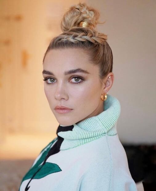 El chongo alto de Martha Debayle es ideal para el invierno