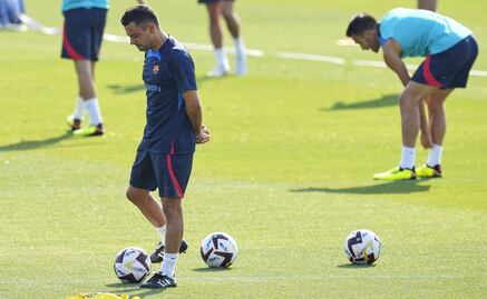 La razón por la que Xavi no viaja a Estados Unidos con el Barcelona