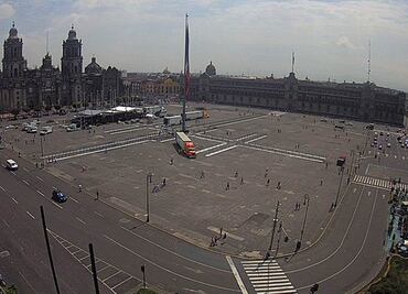 Alistan escenarios para conciertos en el Zócalo