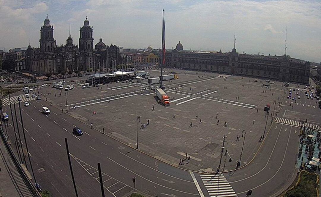 Alistan escenarios para conciertos en el Zócalo