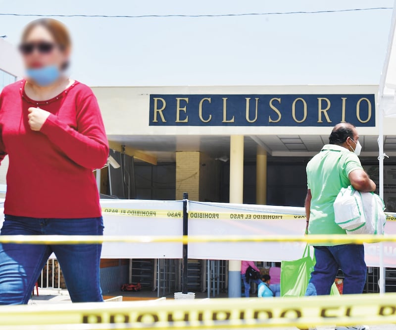 De las prisiones afectadas por Covid-19 en México, 30% presenta sobrepoblación y hacinamiento, de acuerdo con un informe de la Comisión Nacional de los Derechos Humanos. Archivo EL UNIVERSAL