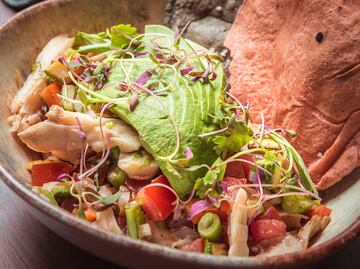 Prepara un ceviche vegetariano son setas