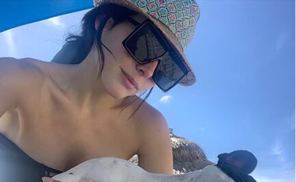 Zuria Vega, en bikini y relajada espera el 2020 