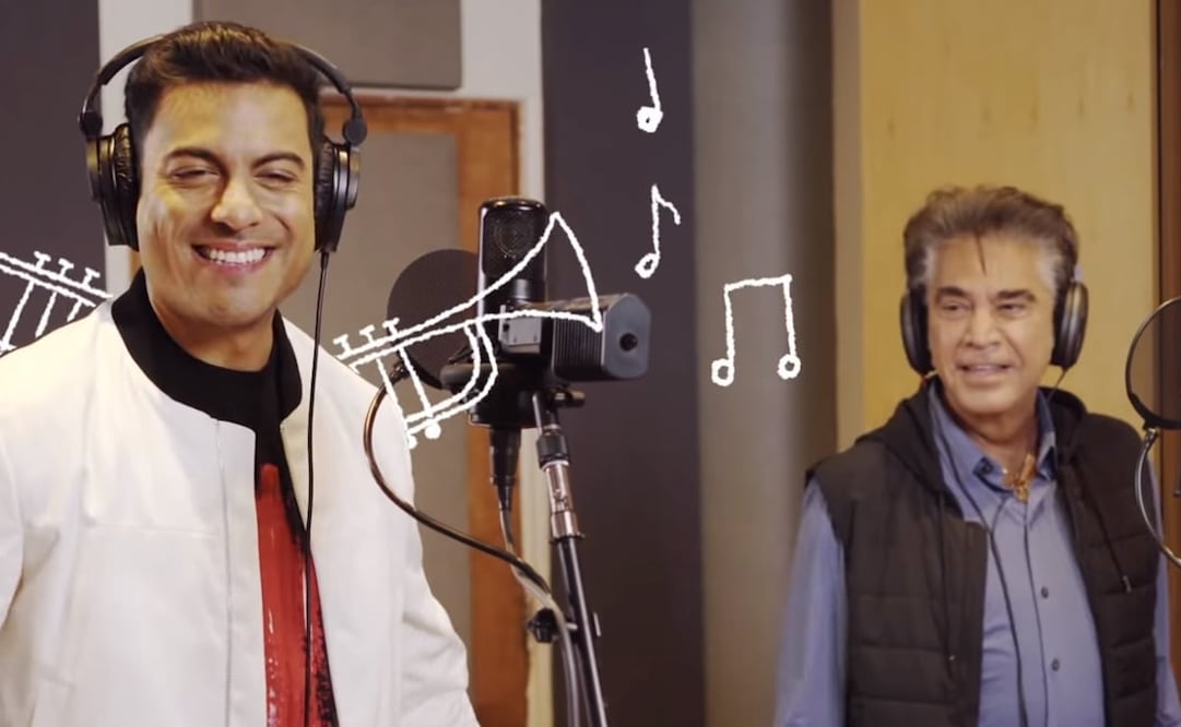 Carlos Rivera y José Luis Rodríguez "El Puma". Foto: Captura YouTube