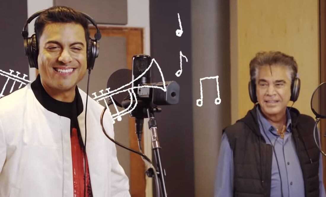 Carlos Rivera y José Luis Rodríguez "El Puma". Foto: Captura YouTube