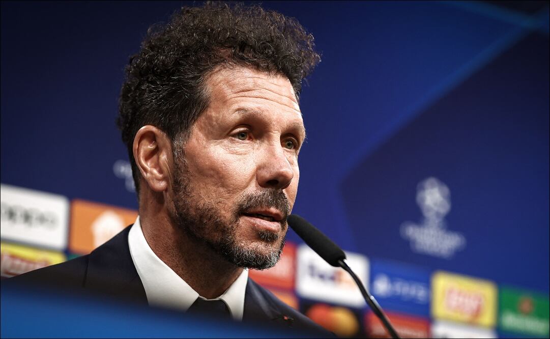 La nueva "cábala" del Cholo Simeone para que el Atlético de Madrid avance en Champions League / Foto: AFP