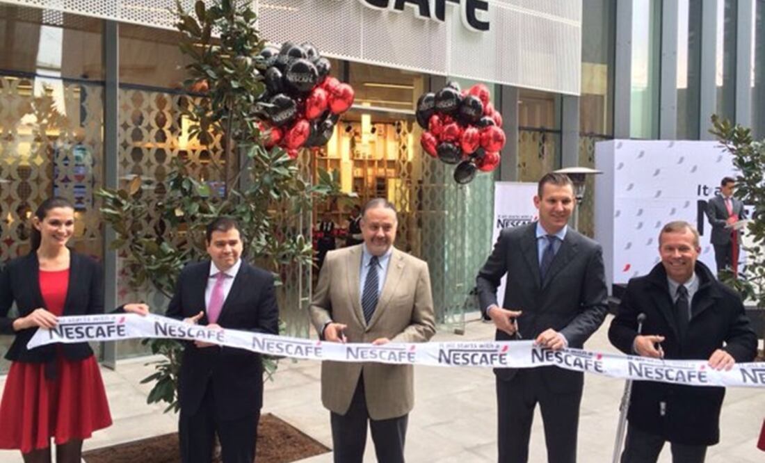 La primer Cafetería Nescafé en México se ubica en la zona de Polanco (Foto: @NescafeMX)