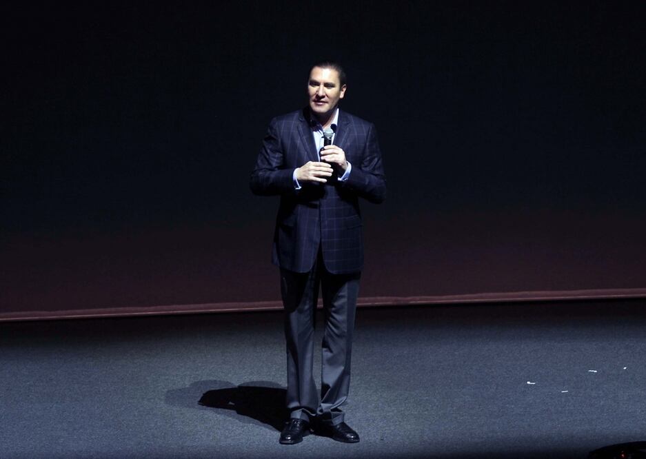 El gobernador Rafael Moreno Valle durante la inauguración de la octava edición de la Ciudad de las Ideas (Foto: Especial)