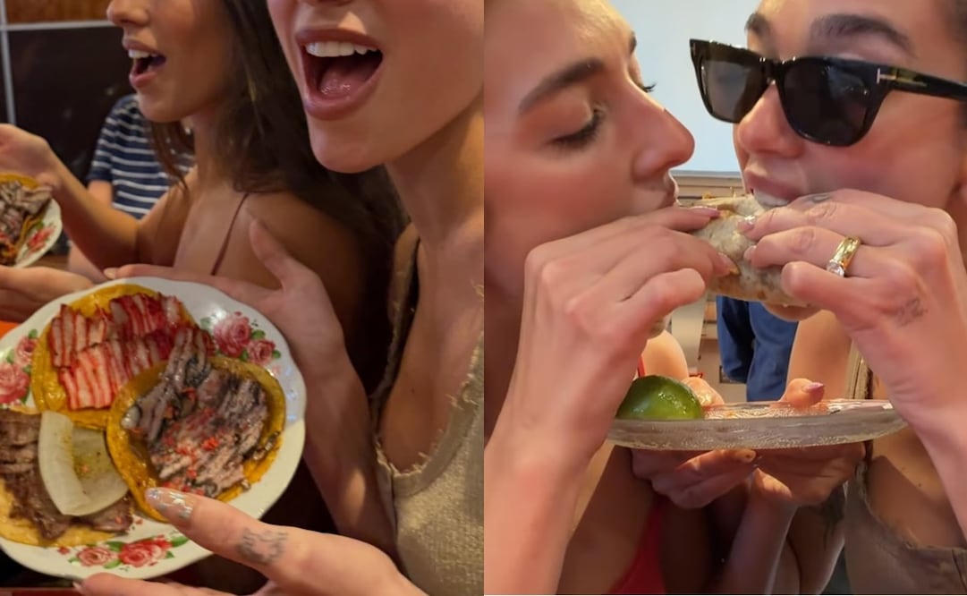 Dua Lipa disfrutó de la comida típica en CDMX. Foto: Instagram oficial.