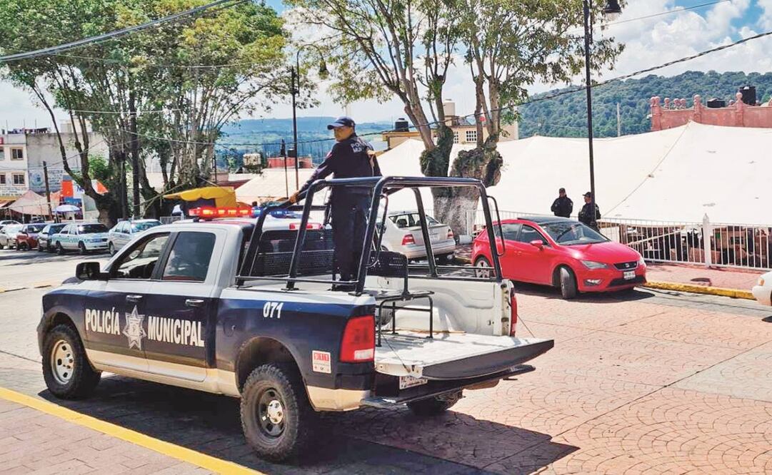 Las calles de San José del Rincón son patrulladas constantemente por policías. Foto: Claudia Gonzáles/EL UNIVERSAL