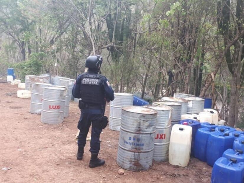 Desmantelan 4 laboratorios clandestinos de droga en Sinaloa 
