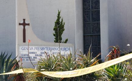 Reportan balacera en iglesia de California; hay un muerto y 5 heridos