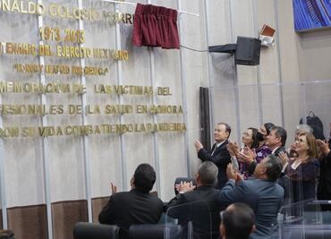 Inscriben el nombre de Luis Donaldo Colosio en pared de honor del Congreso de Sonora