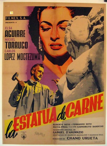 "La estatua de carne", con Elsa Aguirre.
