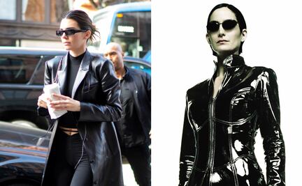 Kendall Jenner revive la tendencia Matrix y se vuelve viral
